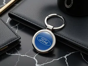Ford Llavero Elegante Anillo Diseño Aleación